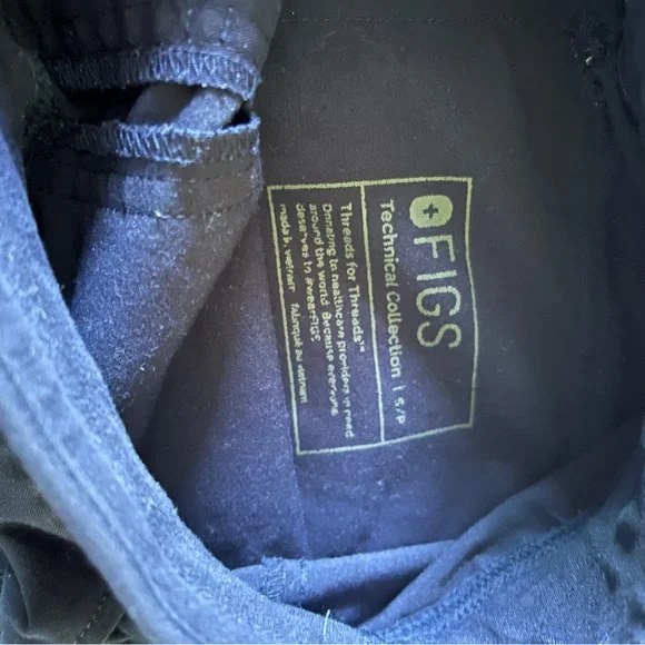 FIGS High Waisted Livingston Basic Scrub Pants - Picture 3 of 4